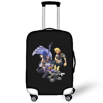 Discover Disney Kingdom Hearts Ventus, Aqua, Mickey Group Hero Shots Luggage Covers
