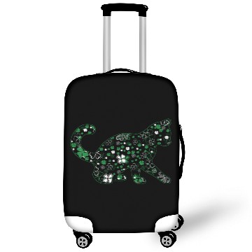 Discover Cute Cat Shamrock Women St. Patrick's Day Luggage Covers