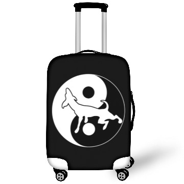 Discover Hunting product - Ying Yang Coonhound - Mens Luggage Covers