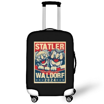 Discover Statler and Waldorf for president 2024 - Poxelart - Luggage Covers