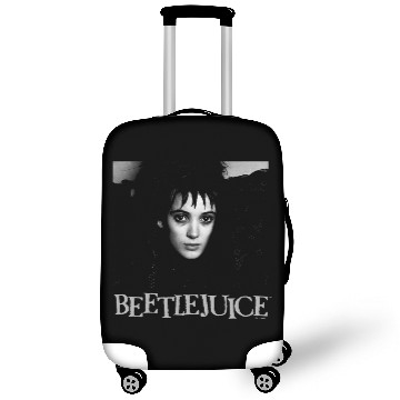 Discover Beetlejuice vintages Spooky Black White Lydia Portrait Luggage Covers
