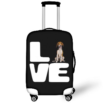 Discover Love My American Foxhound Dog Lover Gift Luggage Covers