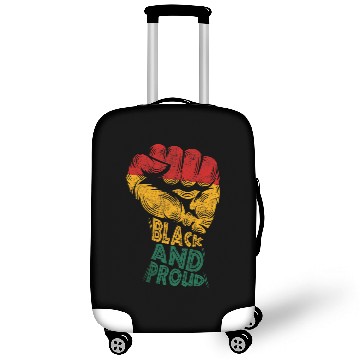 Discover Black And Proud African American Black History Luggage Covers