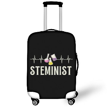 Discover Female Stem Scientist Technology Student Steminist 1 Luggage Covers