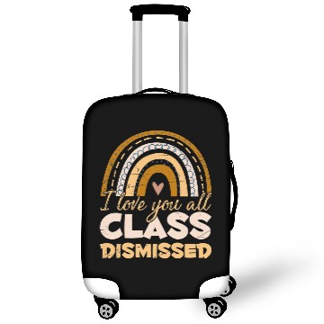 Discover Rainbow Happy Last Day Of School Student Class Dismissed Luggage Covers