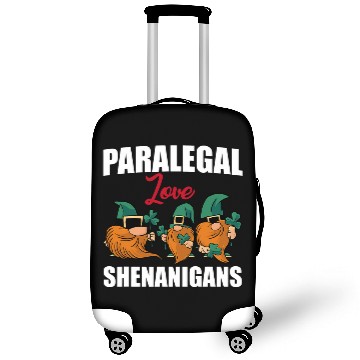 Discover Paralegal Love Shenanigans Funny St Patricks Day Gnomes Luggage Covers