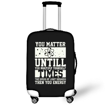 Discover Physics Student Graduation Gift Funny Science Teacher Luggage Covers