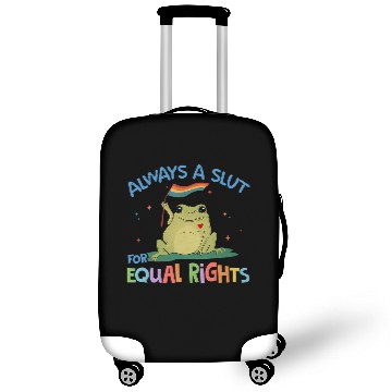 Discover Funny Equal Rights Frog And Toad Say Gay Happy Pride Month Luggage Covers