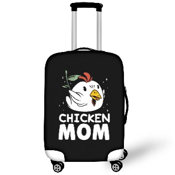Discover Chicken Mom Rooster Keeper Chickens Poultry Chicken Mother Luggage Covers