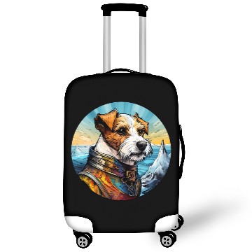 Discover Jack Russell Pet Viking Funny Dog Medieval 3 Luggage Covers