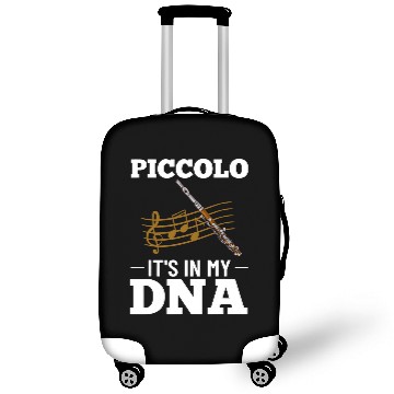 Discover Funny Flute Piccolo Instrument Music Flute Player Beginner Lesson 63 Luggage Covers