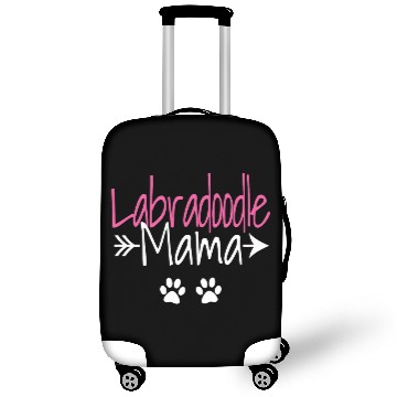 Discover Labradoodle Pet Womens Labradoodle Mama Funny Doodle Mom Luggage Covers