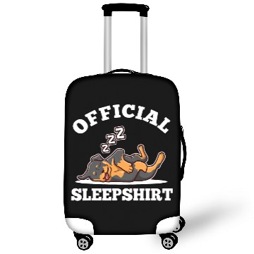 Discover Rottweiler Pet Official sleep Luggage Covers