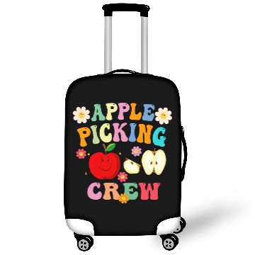 Discover Funny Apple Picking Crew Apple Harvest Outfit Fall Autumn 21 Luggage Covers