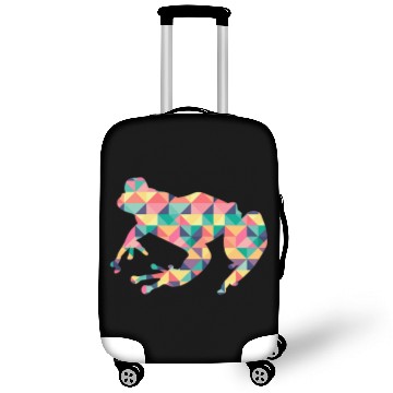 Discover Frog Pet Abstract Color Summer Toad Animal Lover Girl Luggage Covers