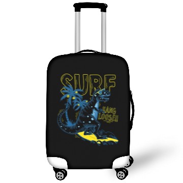Discover Dinosaur Pet Surf Trendy TRex Surfing Hang Loose Luggage Covers