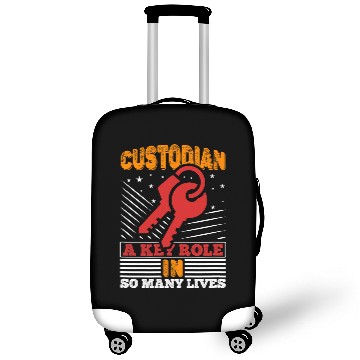 Discover Custodian A Key Role In So Many Lives Janitor Luggage Covers