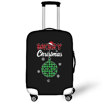 Discover Sport Pickleball Merry Christmas Pickleball Luggage Covers