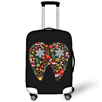 Discover dentists Job Funny Teeth xmass Tree dentists Christmas Dental Squad Luggage Covers