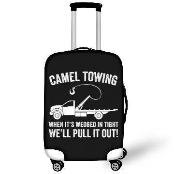 Discover Camel Towing Tow Truck Wrecker Operator Driver For Men Dad Luggage Covers