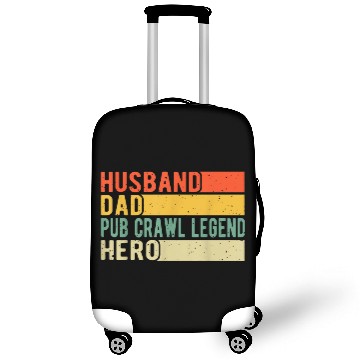 Discover Beer Fun Bar Crawl Beer Hopping Liquor Spirits Pub Crawl 6 Luggage Covers