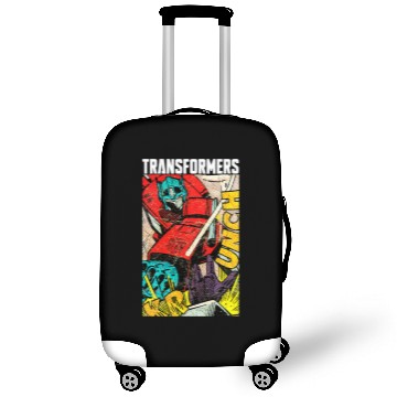 Discover Book Fun Transformers vintages Faded Optimus Prime Comic Book Punch Luggage Covers
