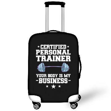 Discover Certified Personal Trainer Fitness Coach Luggage Covers
