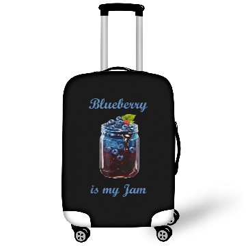 Discover Blueberry Is My Jam Fruit Garden Berry Blueberries Healthy Luggage Covers