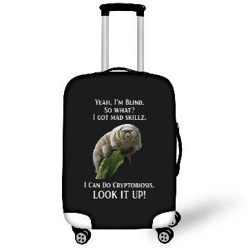 Discover Bear Pet Buffalo Tees Tardigrade Water Bear Science Biology Luggage Covers