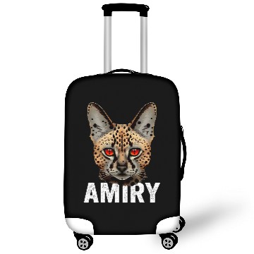 Discover Lion Pet Mountain Lion Ohio Wild Cat Amiry Serval Cat Luggage Covers