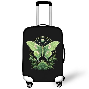 Discover Luna Moth Insect Lover Witchy Aesthetic Moon Fairycore Luggage Covers