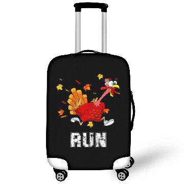 Discover Turkey Run Costume Thanksgiving Running Turkey Trot 9 Luggage Covers