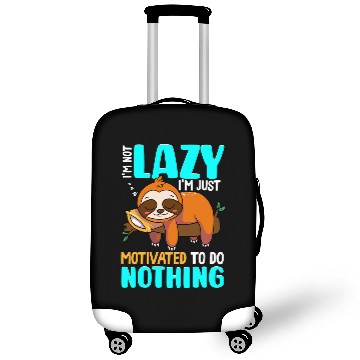 Discover Sloth Pet Unmotivated Not Lazy Just Not Motivated Luggage Covers