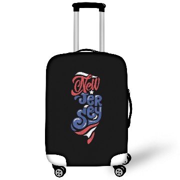Discover NJ New Jersey Garden State Pride East Coast Proud Jersean 7 Luggage Covers