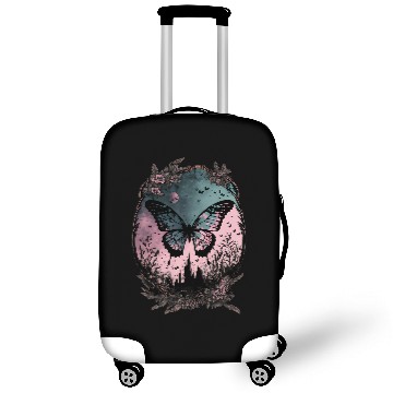 Discover Butterfly Grunge Fairycore Fairy Goth Luggage Covers
