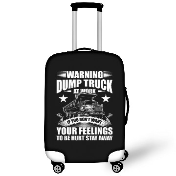 Discover Fit for Men Accessories Dump Truck Hat Dump Truck Driver Luggage Covers