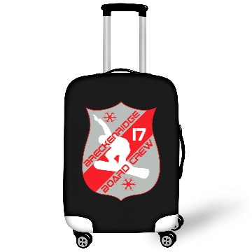 Discover Skiing Ski Breckenridge Colorado Board Crew Snowboarding Luggage Covers
