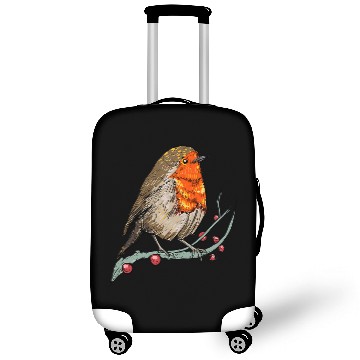 Discover Robin I garden bird bird motif for ornithologist Luggage Covers