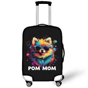 Discover Womens Pomeranian Mom Dog 2 Luggage Covers