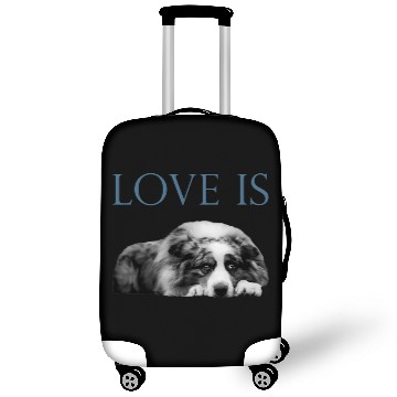Discover Love Is Aussi Australian Shepherd Luggage Covers