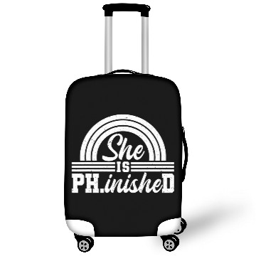 Discover She Is Ph inisheD Doctor of Philosophy Luggage Covers