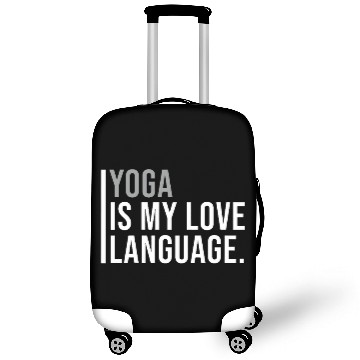 Discover Yoga Blogger Meme Quote Luggage Covers