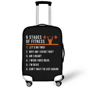 Discover Weight Training Bodybuilding Powerlifting Weightlifting Luggage Covers