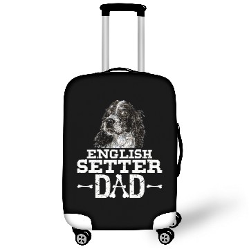 Discover english setter dad 2dog lover fars day Luggage Covers