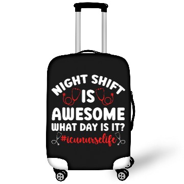 Discover ICU nurses Life Night Shift Intensive Care Unit nurses Luggage Covers