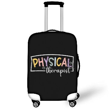 Discover Physical Therapy Funny Physical Therapist PT therapist month 3 Luggage Covers