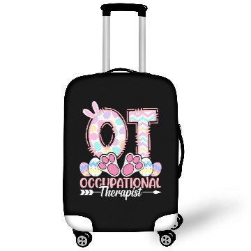 Discover Occupational Therapist Bunny OT Occupational Therapy Easter Luggage Covers