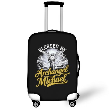 Discover Archangel Michael Catholic Christianity Guardian Angel 3 Luggage Covers
