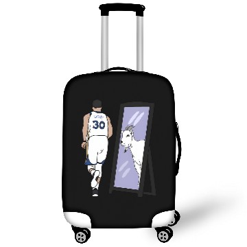 Discover Steph Curry Mirror GOAT - Stephen Curry - Luggage Covers