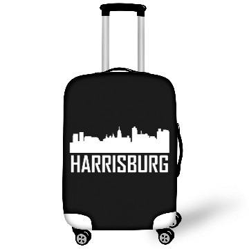 Discover Harrisburg Pennsylvania City Skyline Luggage Covers